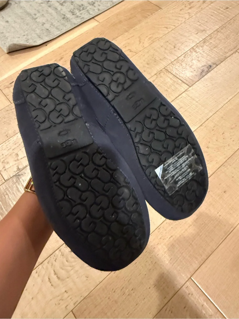 Ugg Ascot suede slippers
